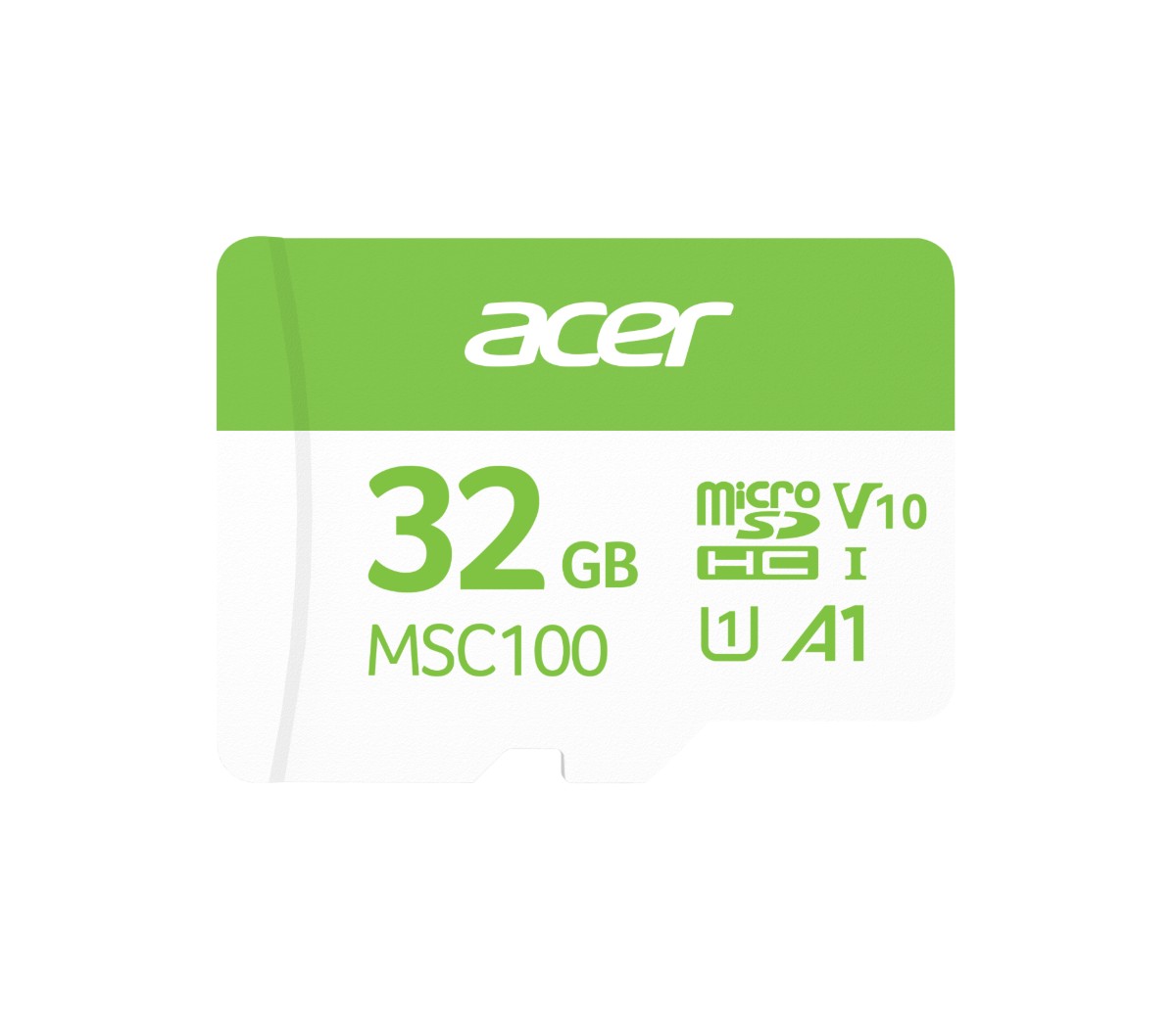 Acer MSC100-32GB microSD Express Read & Write Speed up to 100 MB/s & 10 MB/s BL.9BWWA.335