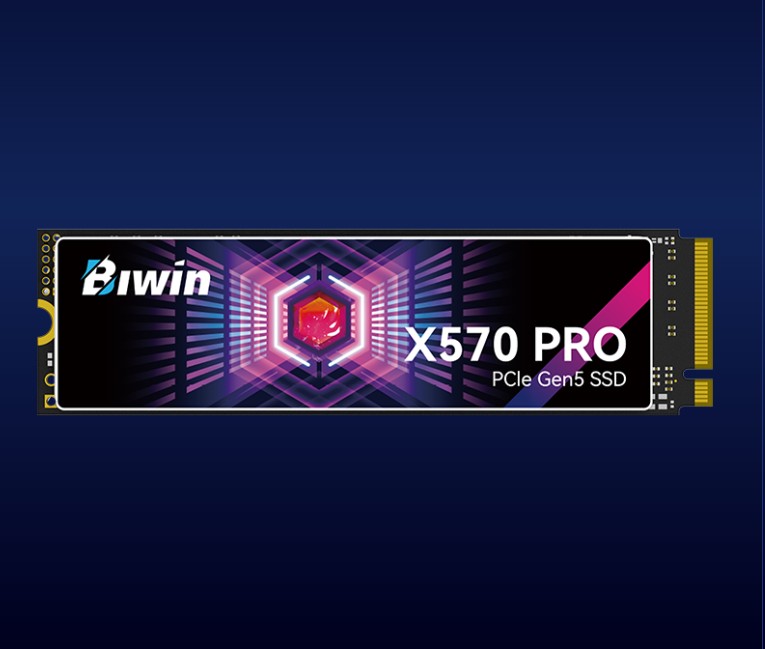 BIWIN Black Opal X570-8TB PRO SSD M.2 NVMe PCIe Gen5*4 Reading speed 14000 MB/s Writing speed 13000 MB/s BX570DN08TB-RGX - 5 Year Warranty