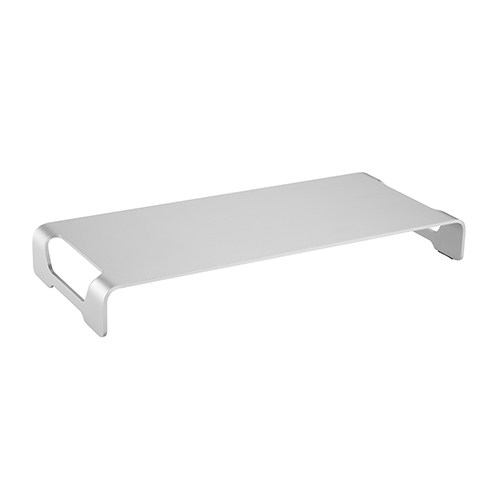 Brateck Slim Aluminum Monitor Riser (500mm x 210mm x 63mm), Fit Screen Size : 11''~32'', Weight Capacity(per layer): 20kg