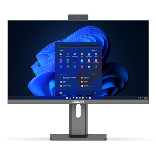 Leader Visionary AIO, 27' FHD, Intel i7-13620H, 16GB DDR4, 1TB NVMe SSD, Wi-Fi 6, 2M Camera, VESA, 1 Year Warranty, Windows 11 PRO, Keyboard & Mous